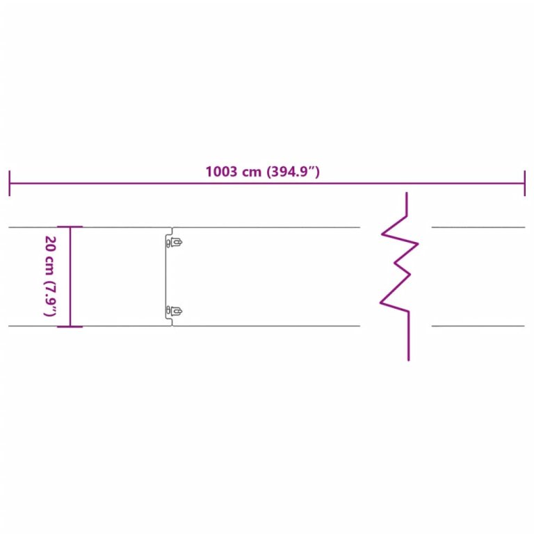 Градински кантове 10 бр 20x103 см гъвкави кортенова стомана