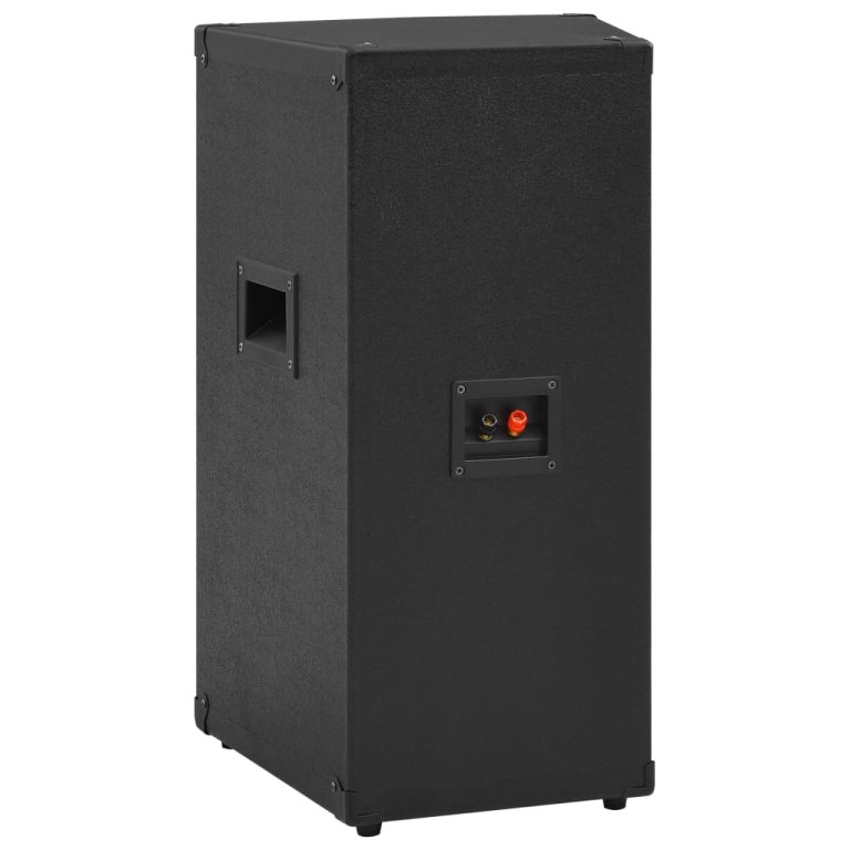 Профи пасивна Hifi сценична тонколона 1000 W черна 37x37x64 см