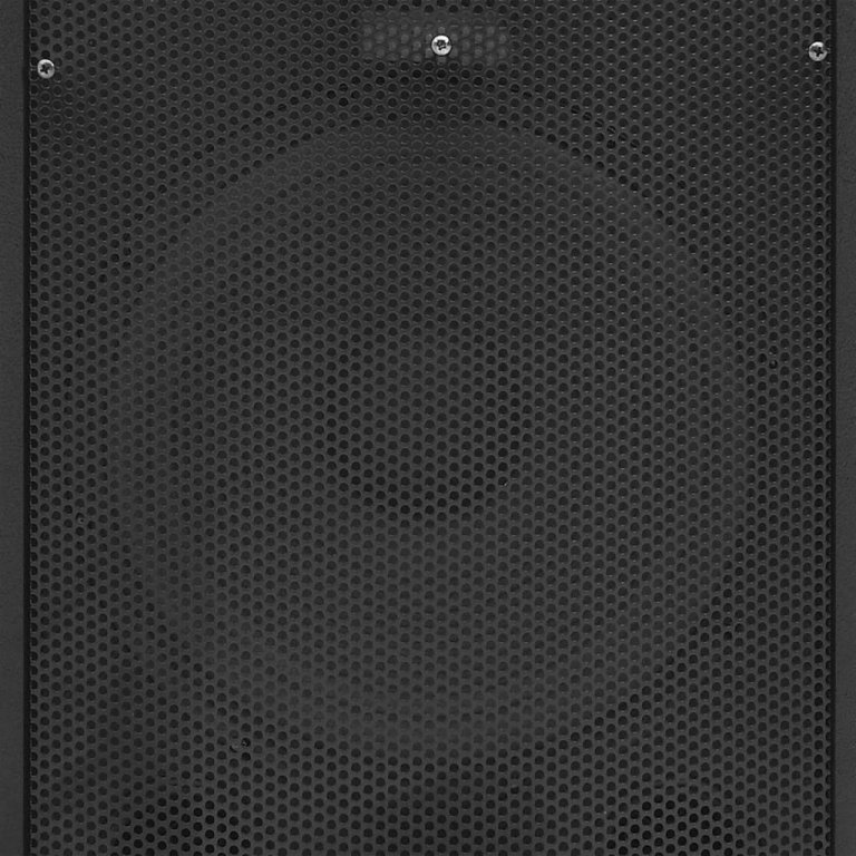 Профи пасивна Hifi сценична тонколона 1000 W черна 37x37x64 см