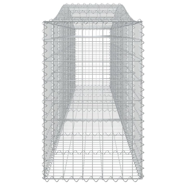 Дъговидна габионна кошница 400x50x80/100 см поцинковано желязо