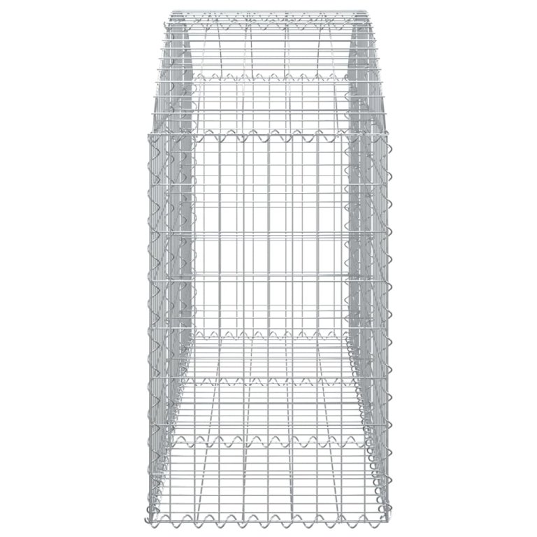 Дъговидна габионна кошница 150x50x80/100 см поцинковано желязо