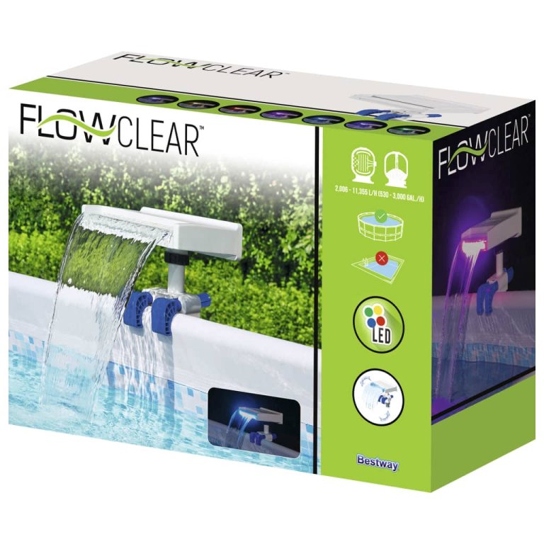 Bestway Flowclear Успокояващ LED водопад