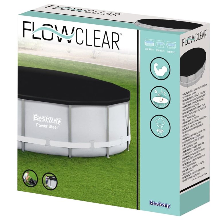 Bestway Flowclear Покривало за басейн 396 см