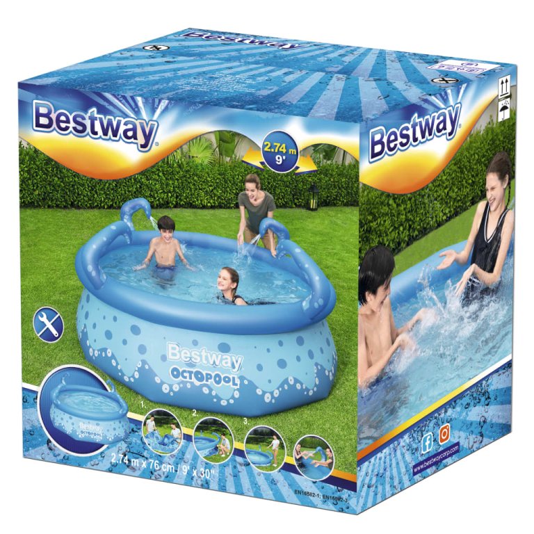 Bestway Easy Set Басейн OctoPool 274x76 см