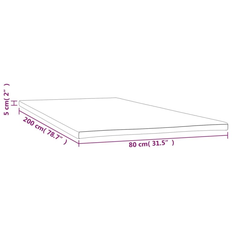 Топ матрак 80x200x5 см