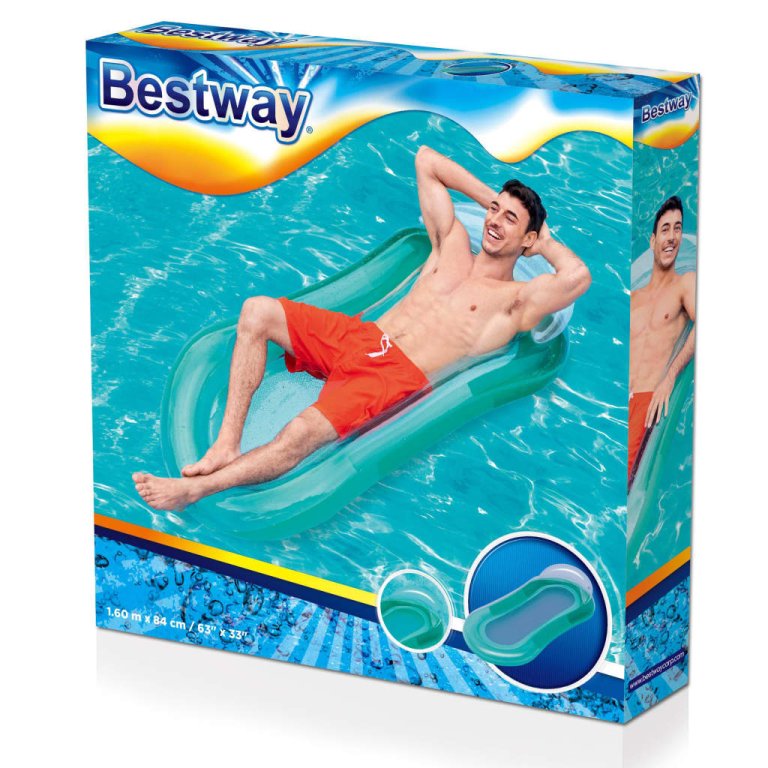 Bestway Надуваем дюшек за басейн Aqua Lounge