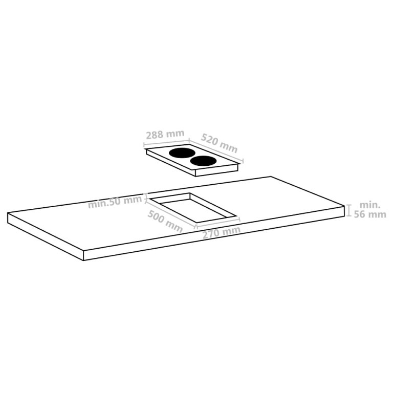 Flexizone индукционен плот с 2 котлона сензорен контрол 3500 W