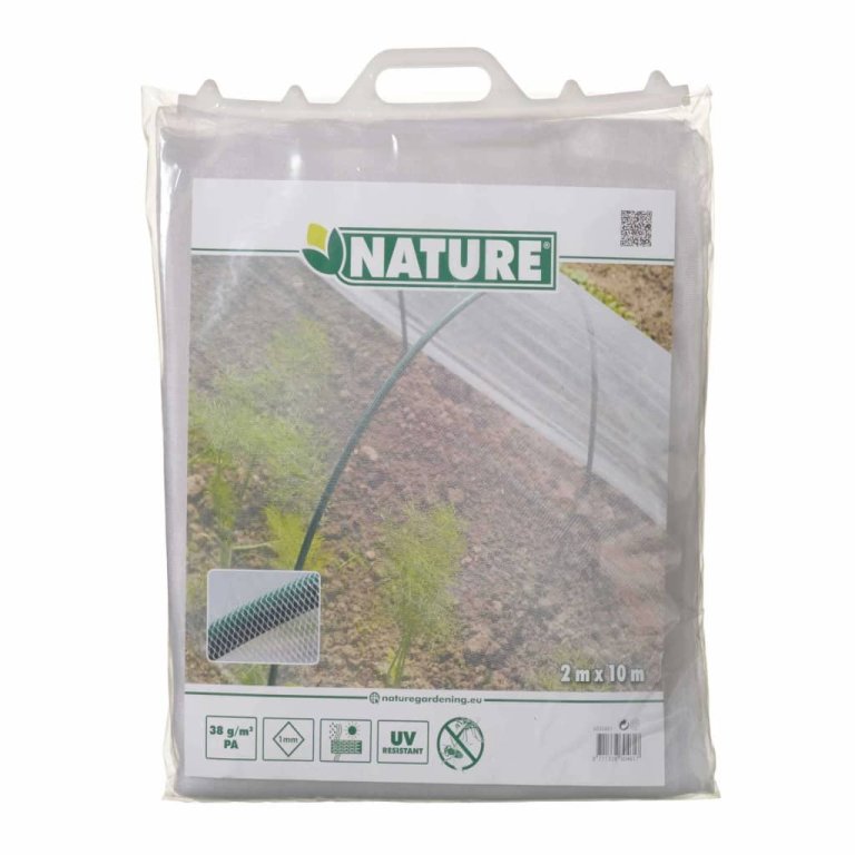 Nature Мрежа против насекоми, 2x10 м, прозрачна