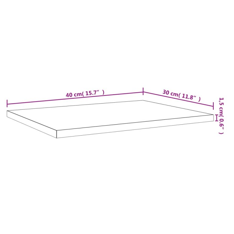 Стенни рафтове 4 бр опушен дъб 40x30x1,5 см инженерно дърво