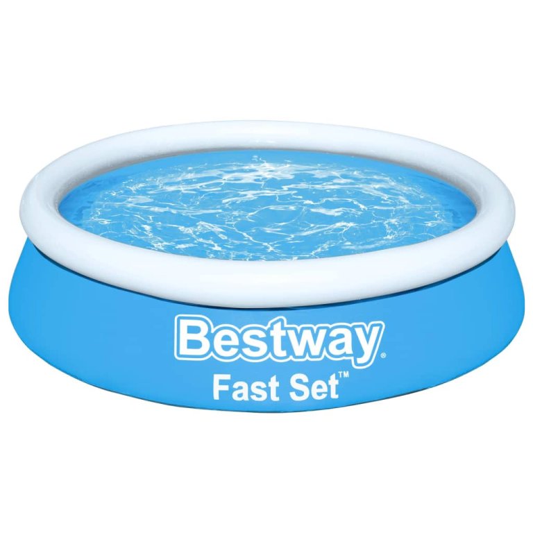 Bestway Fast Set Надуваем басейн, кръгъл, 183x51 см, син