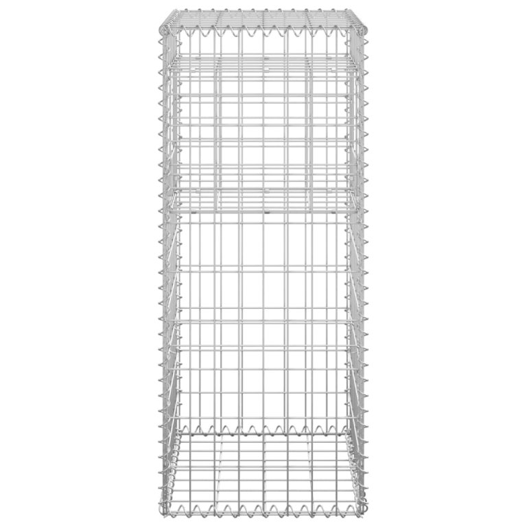Габионна кошница стълб, 40x40x100 cм, желязо