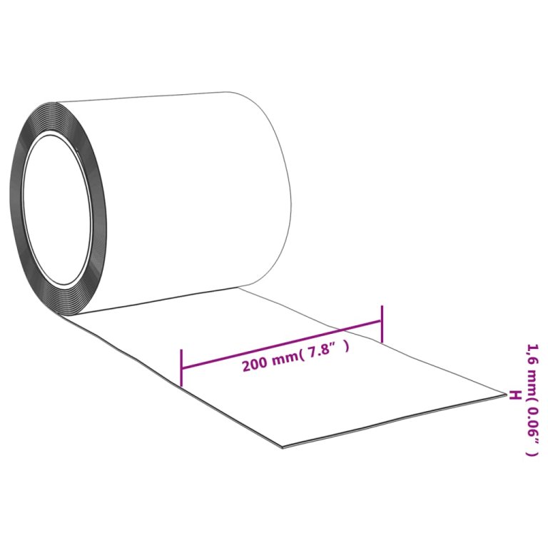 Завеса за врата синя 200x1,6 мм 50 м PVC