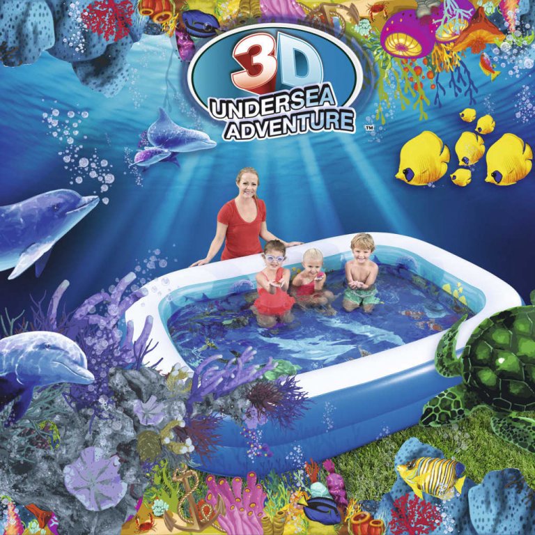 Bestway Надуваем басейн Undersea Adventure 54177