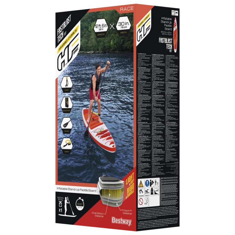 Bestway Hydro-Force Надуваем SUP борд Fastblast Tech 381x76x15 см